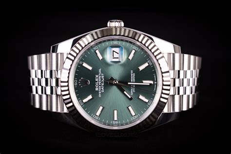 rolex 126334 mint green|2023 Rolex wimbledon 126334.